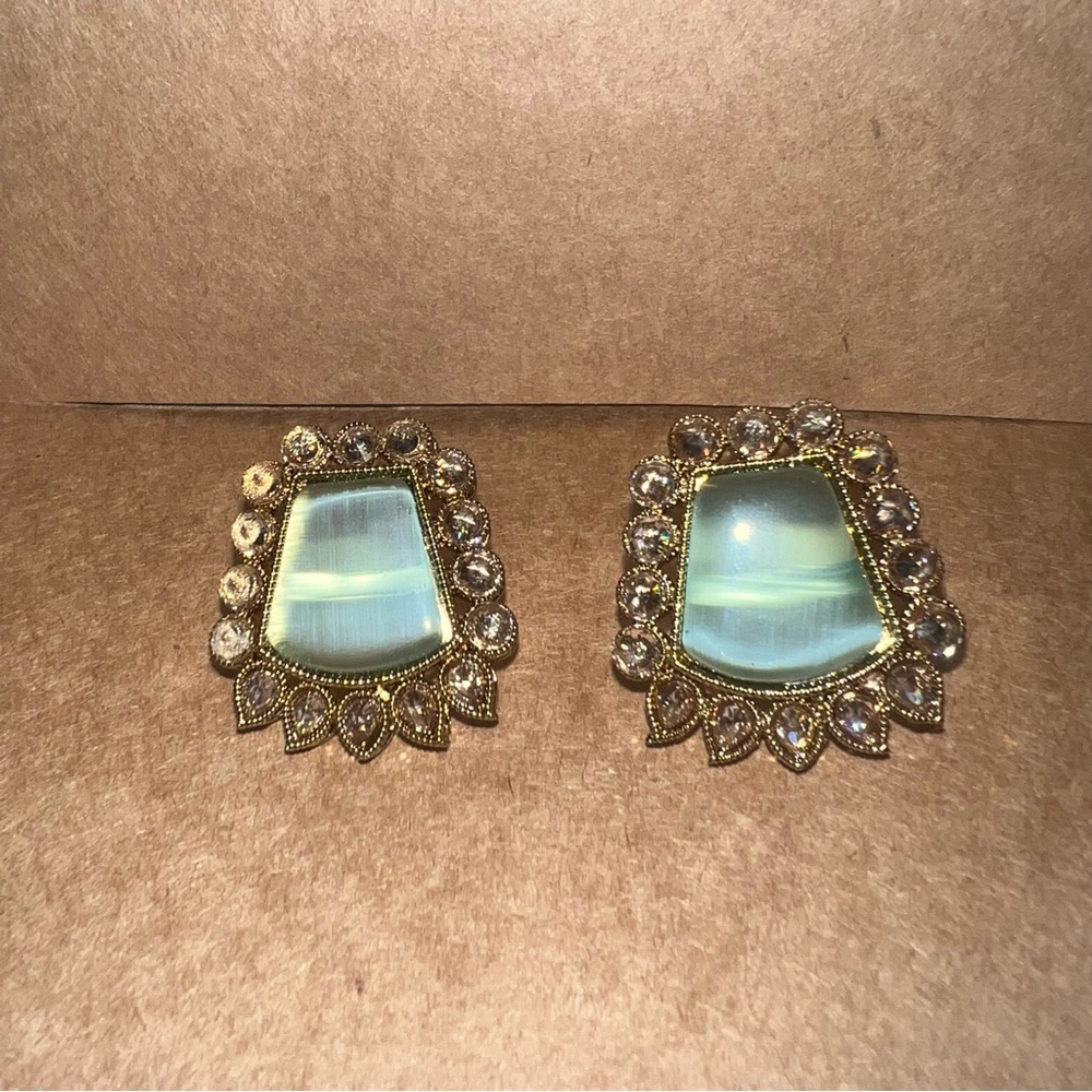 Gemstone Stud Earrings Only